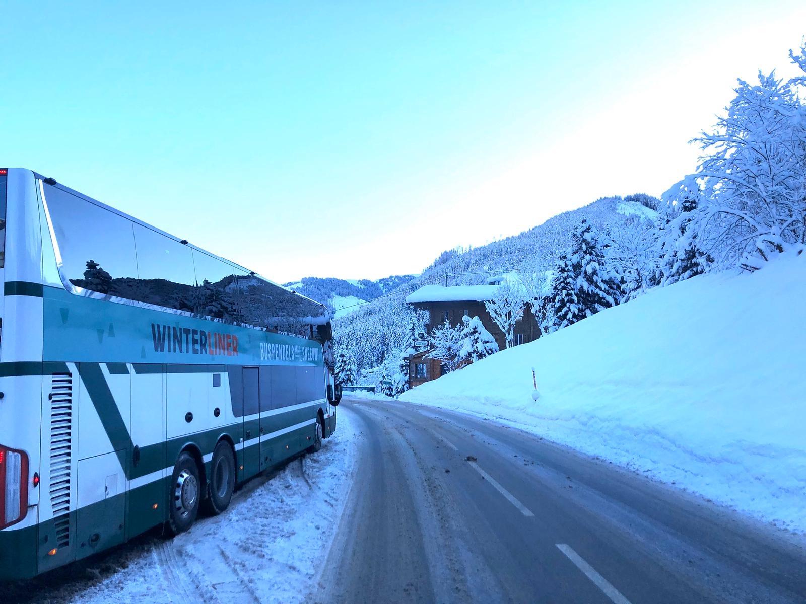 Met de Winterliner reis je comfortabel en ontspannen naar de sneeuw.