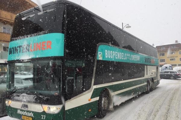 Royal Class touringcar naar de wintersport in Frankrijk, Oostenrijk, Italië en Tsjechië